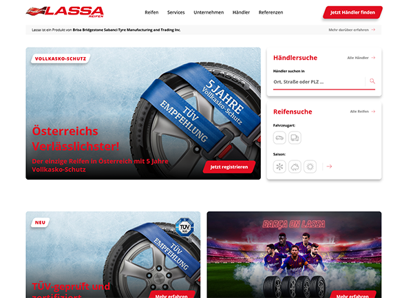 Startseite www.lassa.at